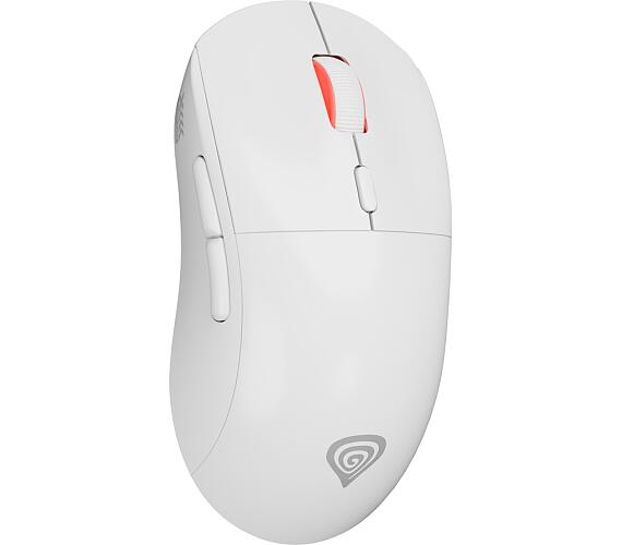 GENESIS genesis herní bezdrátová myš ZIRCON XIII. bílá/Herní/Optická/26 000 DPI/Bezdrátová USB + Bluetooth/B (NMG-2090)