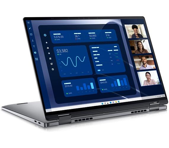 Dell Latitude 9450 2v1/ Ultra U7-165U/ 32GB/ 512GB SSD/ 14" QHD+ dotyk/ W11Pro/ 3Y PS on-site (03F9D)