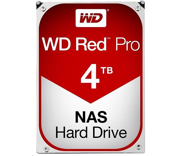 Western Digital WD RED Pro NAS WD4005FFBX 4TB SATAIII/600 256MB cache + DOPRAVA ZDARMA