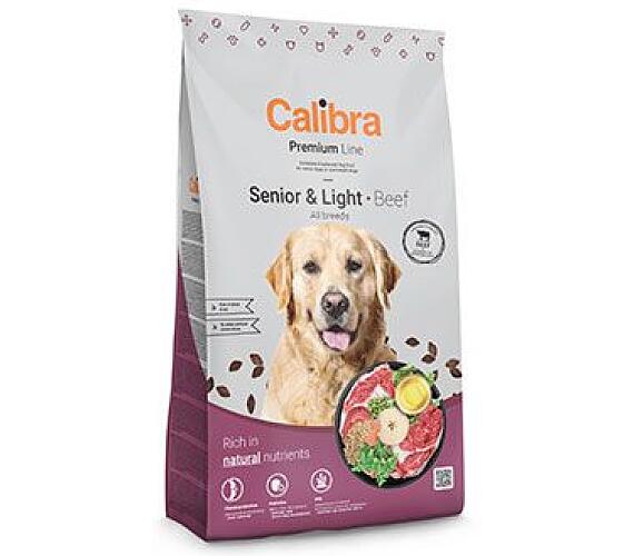 Calibra Dog Premium Line Senior&Light Beef 12kg + DOPRAVA ZDARMA
