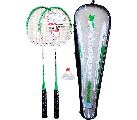 Badmintonov sada KUBIsport 2 rakety + koek + pouzdro