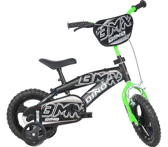 Dino Bikes kolo BMX černé 12" 2023