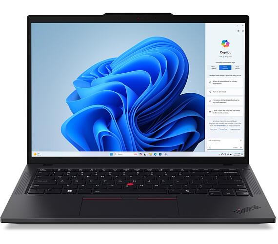 Lenovo ThinkPad T/T14 Gen 5 (Intel) / U5-125U / 14" / WUXGA / T / 16GB / 512GB SSD / 4C-iGPU / W11P / Black / 3R (21ML002JCK) + DOPRAVA ZDARMA