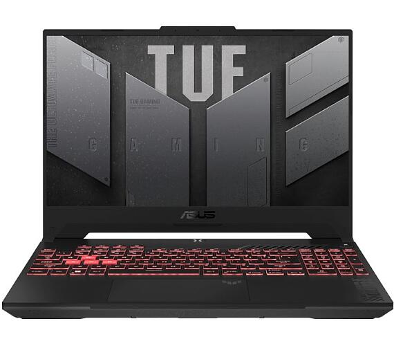 Asus TUF Gaming A15 - Ryzen 7 7435HS/16 GB/512GB SSD/RTX 4060 8GB / 15,6" / FHD / IPS / 144Hz / 2y PUR/Win 11 Home/šedá (FA507NVR-LP017W) + DOPRAVA ZDARMA