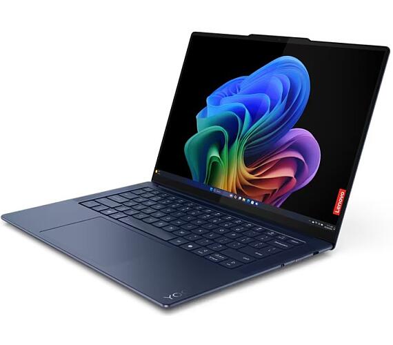 Lenovo YOGA Slim 7 Snapdragon X Elite X1E-78-100/AI NPU/32GB/SSD 1TB / 14,5" / 3K / OLED / TOUCH / 1000nitů / OnSite / WIN11Home / modrá (83ED000YCK) + DOPRAVA ZDARMA