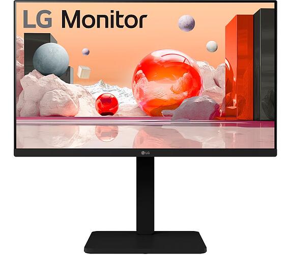 LG IPS monitor 24BA550-B / 23,8" / 1920x1080 /5ms/ 16:9 / 250cd / 100Hz/HDMI / DP / USB / D-Sub/ Pivot/ repro (24BA550-B.AEUQ)
