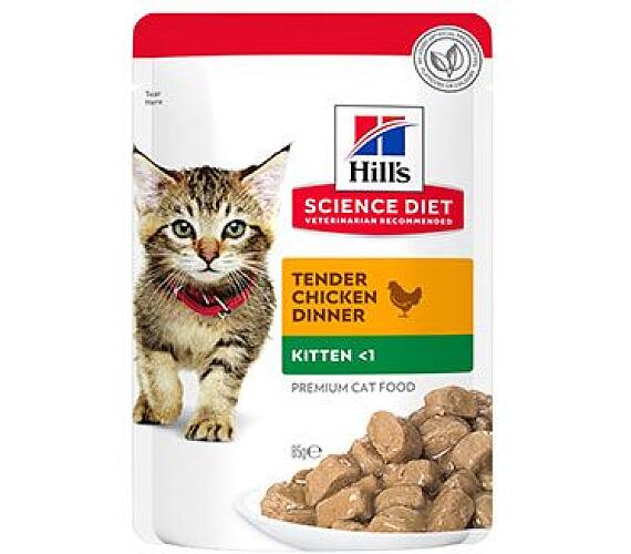 Hill's Fel. SP Kitten Chicken kapsa 12x85g