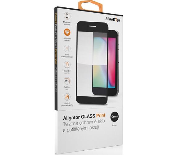 Aligator Ochrana displeje GLASS PRINT Samsung Galaxy S24 FE 5G / A36 5G černá