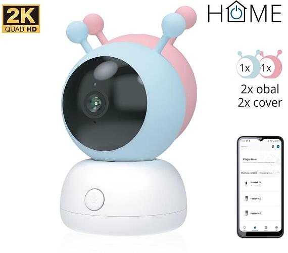 iGET HOME Camera CS2 Baby - WiFi 2K IP kamera a chůvička