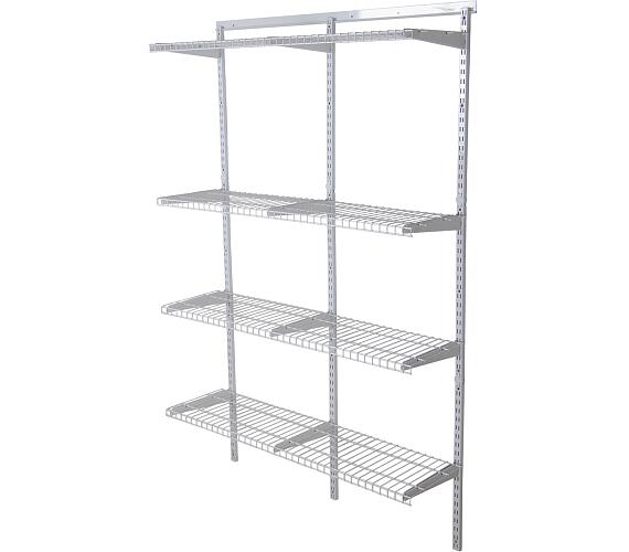 Zvsn drtn regl, 4 police, 1200 x 300 x 1800 mm AHProfi