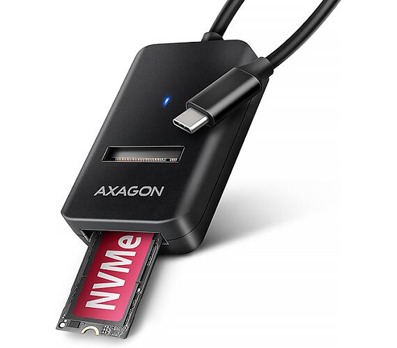 Axagon AXAGON ADM2-CM USB-C 10Gbps - M.2 NVMe & SATA SSD adaptér