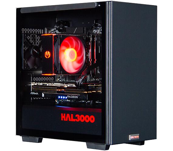 HAL3000 Online Gamer Pro / AMD Ryzen 5 9600X/ 32GB DDR5/ RX 7800 XT/ 1TB PCIe SSD/ WiFi/ W11 (PCHS2754)