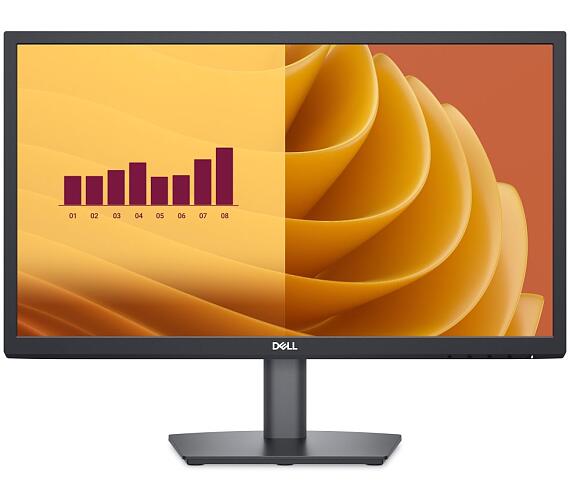 Dell E2225H/ 22" LED/ 16:9/ 1920x1080/ 5ms/ 3000:1/ DP/ VGA/ černý/ 3Y Basic on-site (210-BNJM)