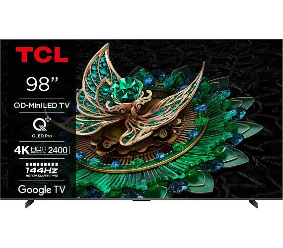 TCL 98C765 + SledováníTV na 6 měsíců* + DOPRAVA ZDARMA