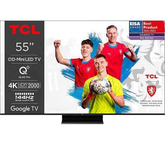 TCL 55C765 + SledováníTV na 6 měsíců* + DOPRAVA ZDARMA