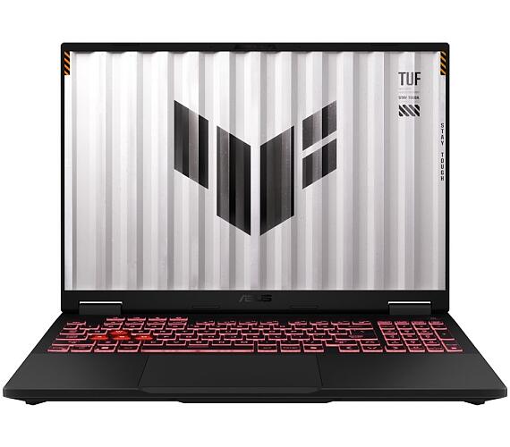 Asus TUF Gaming A16 - Ryzen AI 9 HX370/32GB/1TB SSD/RTX 4060 8GB / 16" / 2,5k / IPS / 165Hz / 2y PUR/Win 11Home/šedá (FA608WV-QT015W) + DOPRAVA ZDARMA