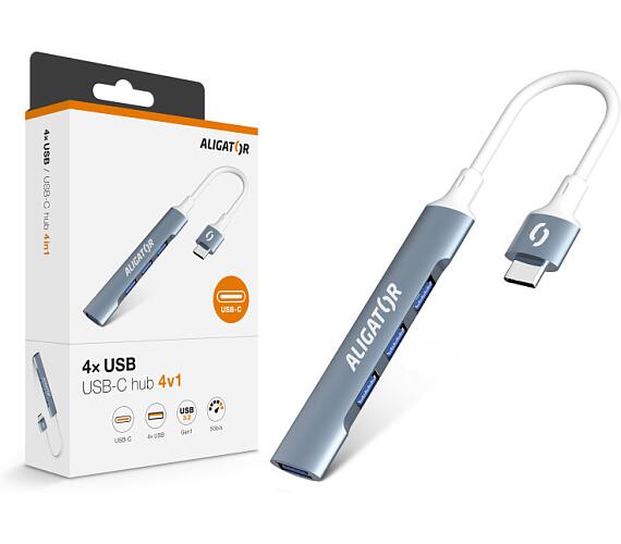 Aligator Hub USB-C / 4x USB