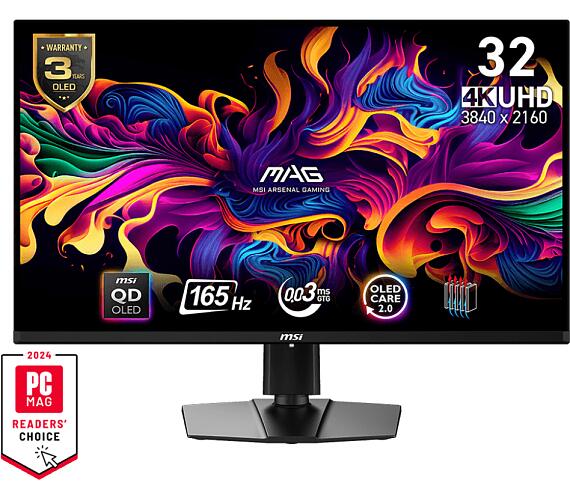 MSI Gaming monitor MAG 321UP QD-OLED