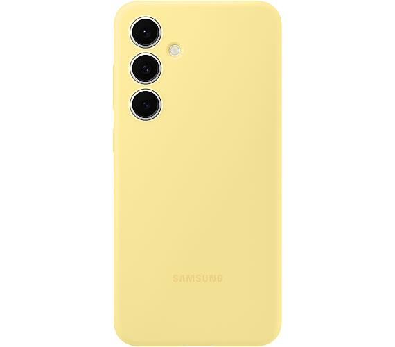 Samsung Silikonový zadní kryt pro Samsung Galaxy S24 FE Yellow (EF-PS721CYEGWW)