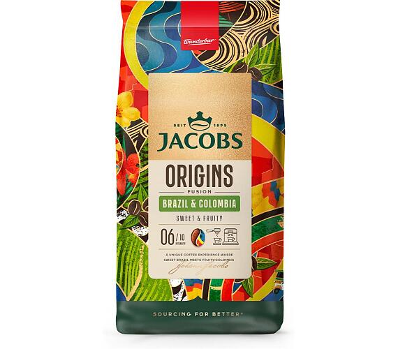 Zrnková káva JACOBS Jacobs Brazil & Colombia 1000g Tassimo