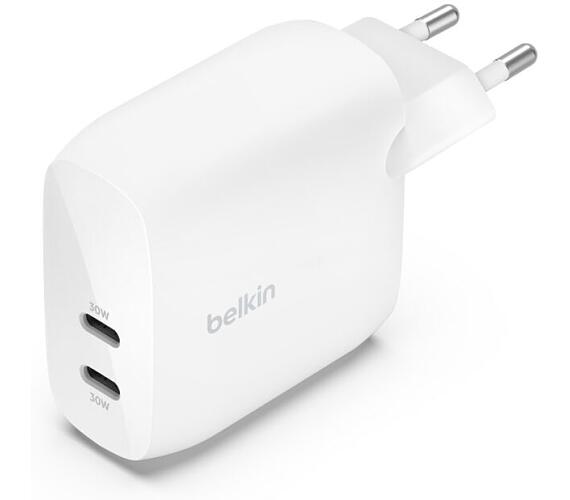 Belkin BOOST CHARGE™ Duální 60W USB-C Power Delivery PPS nástěnná nabíječka