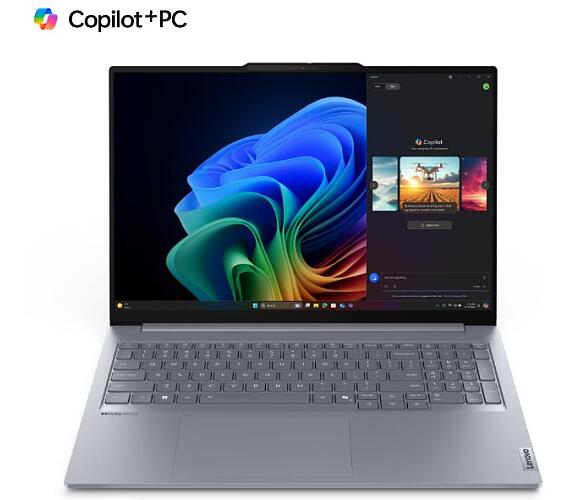 Lenovo ThinkBook 16 G7 Snapdragon® X Plus X1P-42-100/16GB/512 GB SSD/16" WUXGA/3yOnsite/Win11 Home/stříbrná (21NH0007CK) + DOPRAVA ZDARMA