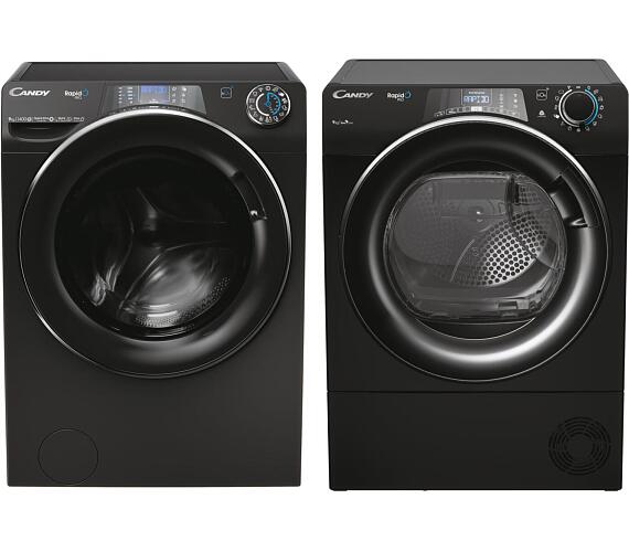 Candy RP 496BWMBCB/1-S + Sušička prádla Candy RPEH9A2TBCEBX-S černá + DOPRAVA ZDARMA