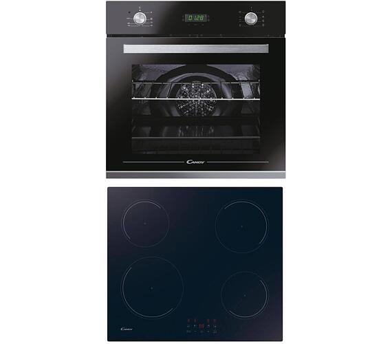 Candy FCT825BL + Indukční deska Candy CI642CBB/1 + DOPRAVA ZDARMA