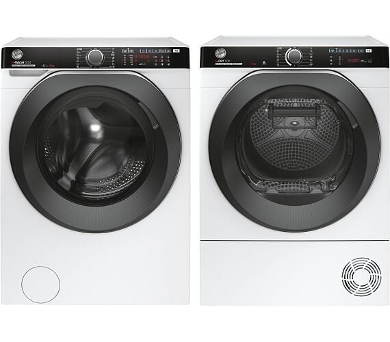 SET Praka Hoover HWP 49AMBC7/1-S + Suika prdla Hoover NDPEH9A3TCBEXS-S