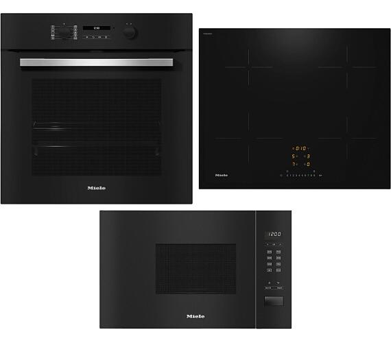 Miele H 2766-1 BP 125 Edition + Indukční deska Miele KM 7361 FL + Mikrovlnná trouba Miele M 2230 SC + DOPRAVA ZDARMA