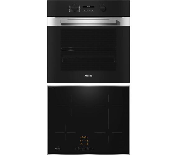 Miele H 2861-1 B 125 Edition + Indukční deska Miele KM 7363 FR + DOPRAVA ZDARMA