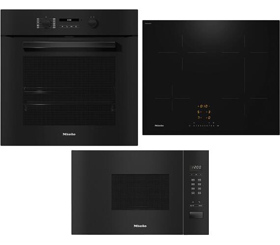 Miele H 2861-1 BP 125 Edition + Indukční deska Miele KM 7363 FL + Mikrovlnná trouba Miele M 2230 SC + DOPRAVA ZDARMA