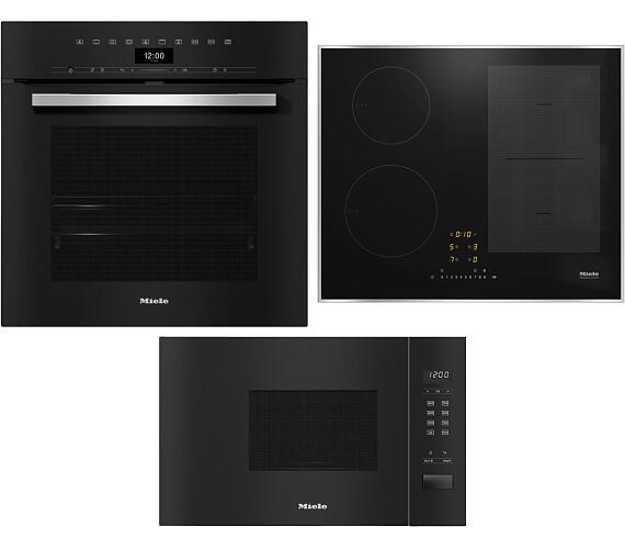 Miele DGC 7351 + Indukční deska Miele KM 7466 FR 125 Edition + Mikrovlnná trouba Miele M 2230 SC + DOPRAVA ZDARMA