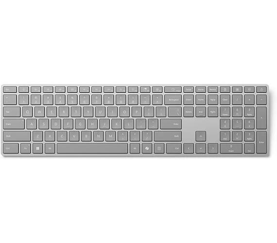 Microsoft Surface Keyboard (2. edice)/Bezdrátová Bluetooth/US layout/Šedá (EP2-04196)