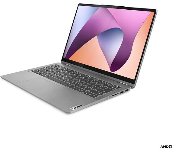 Lenovo IdeaPad FLEX 5 Ryzen 5 7430U/16GB/SSD 1TB / 14" / IPS / WUXGA / multitouch / lesklý / 300nitů / Pero / FPR / WIN11Home / stříbrná (82XX00DCCK) + DOPRAVA ZDARMA