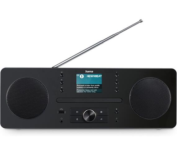 Hama digitální rádio DR1560CBT DAB / DAB+ / FM / CD / Bluetooth / Rx