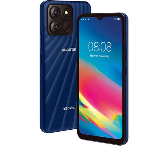 Mobiln telefon Blackview Aligator S6600 Duo 4GB/64GB, modr
