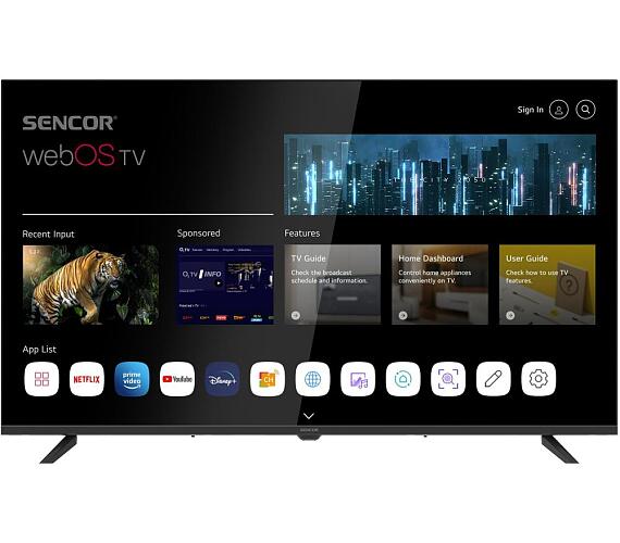 LED televize Sencor SLE 40FS802TCSB
