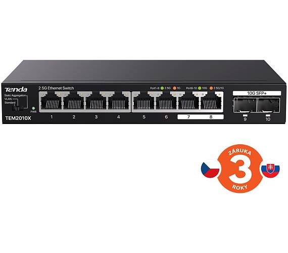Tenda TEM2010X - Multi-gigabit switch