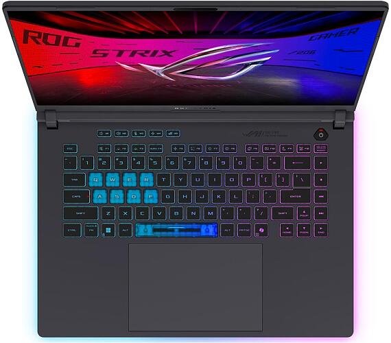 Hern notebook Asus ROG Strix G16 G615LW-NEBULA007 Gray