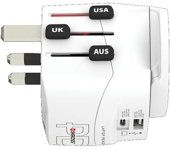 SKROSS cestovní adaptér PRO Light USB AC45PD - World + DOPRAVA ZDARMA
