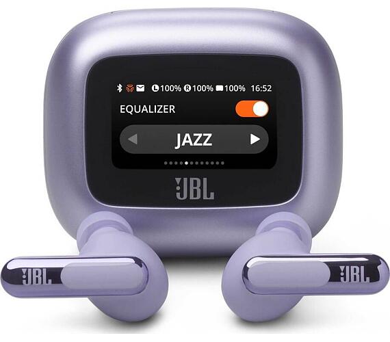 Bezdrtov sluchtka JBL Live Beam 3 Purple