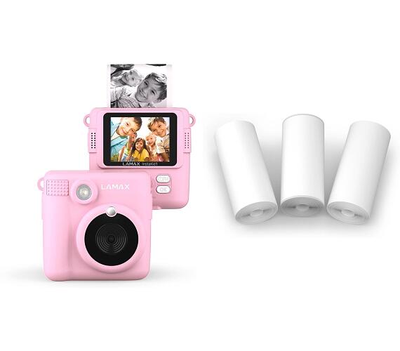 SET Fotoapart LAMAX InstaKid1, rov + Termopapr LAMAX InstaKid1, 3ks
