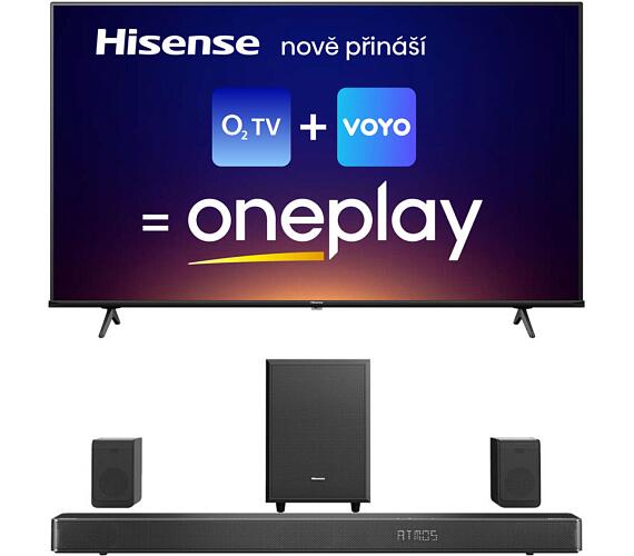 SET UHD QLED TV Hisense 43E79NQ + HISENSE AX5125H