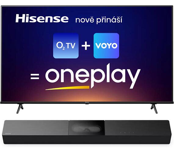 SET UHD QLED TV Hisense 43E79NQ + Soundbar Hisense HS2000