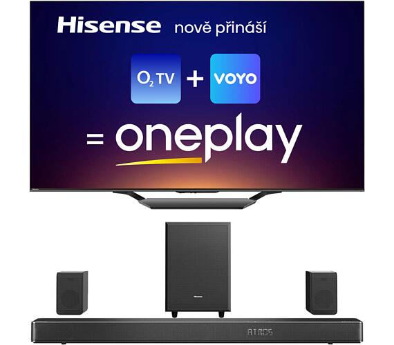 SET UHD QLED TV Hisense 85U7NQ + HISENSE AX5125H