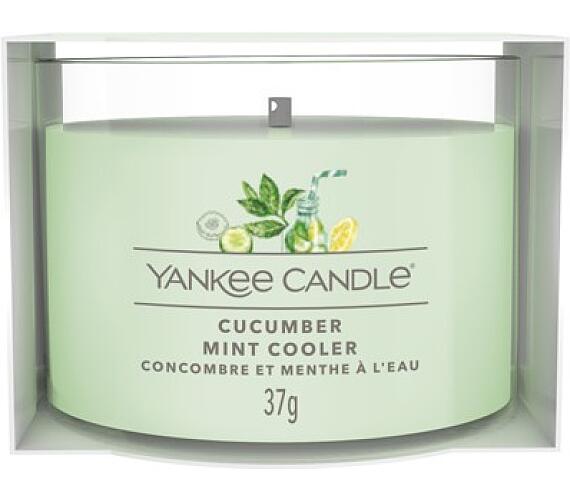 YANKEE CANDLE VOTIVN SVKA PLNN VE SKLE CUCUMBER MINT COOLER