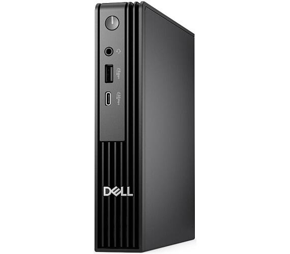 Dell Pro Micro QCM1250 i3 14100T/8GB/512GB SSD / keyboard+mouse / W11P / 3Y ProSpt/černá (GNJ9C)