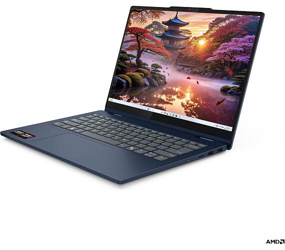 Lenovo IdeaPad 5 2-in-1 / 14AKP10 / AI7-350 / 14" / WUXGA / T / 16GB / 1TB / AMD int/bez OS/Blue/2R (83KT001PCK)