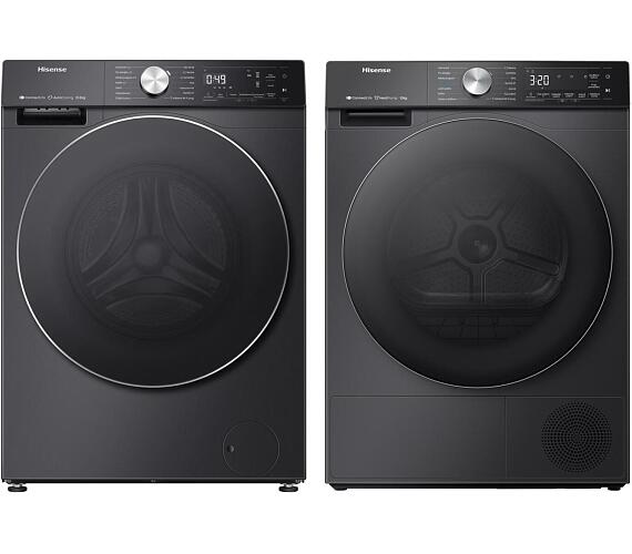 SET Praka Hisense WF5S1045BB + Suika prdla Hisense DH5S102BB